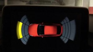 parkovací asistent mazda