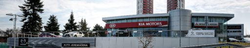 Rekonstrukce showroomu Mitsubishi a Kia 2020