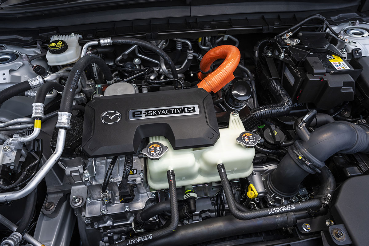 Motor e-skyactiv R-EV