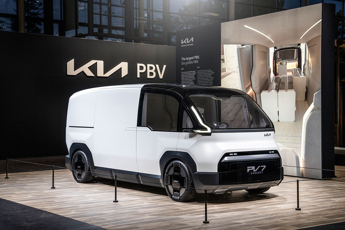 Kia PV7 na premiéře v Hannoveru