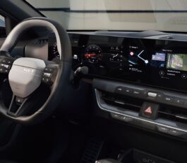 Sportovní detaily v kabině